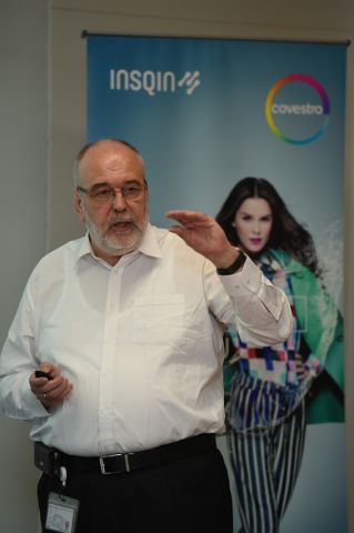 Rolf Irnich, Global Head of Application and Technology Development, Covestro Textile Coatings.